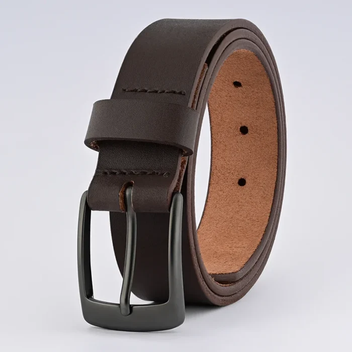 Brown Leather Belts Pakistan - 35mm Belt